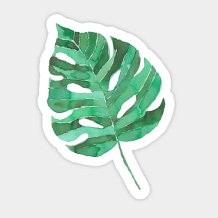 Monstera leaf Sticker